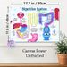 Digestive System Educational Painting Poster, Vibrant Cartoon-style Human Digestive System Illustration Poster, Informative Learning Tool With Clear_maomaolike.com