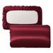Silky Satin Elastic Band Pillowcase, Similar To Silk Pillowcase 2 Pack, Pillow Case For Sleeping Women With Envelope Closure, Gifts For Women Men_maomaolike.com