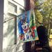 Siberian Husky Christmas Reindeer House Flag Large Porch Sleeve Pole Decorative Outside Yard Banner Artwork Wall Hanging, Polyester, House Size, Multicolor_maomaolike.com