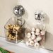Wall-Mounted No-Drill Box Kitchen Organizer Ginger Spice Garlic Storage Basket Transparent Multi-Functional_maomaolike.com