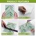 Modern White Peel & Stick Wall Tiles – Waterproof Self-Adhesive Bathroom Backsplash, Easy DIY Installation_maomaolike.com