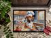 Rhodesian Ridgeback The Chef Doormat Front Door Mat Indoor Outdoor Rugs For Entryway, Non Slip Washable Low Pile, 24H X 36W_maomaolike.com