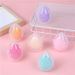 Beauty Storage Box Breathable Beauty Eggshell Portable Powder Puff Box Mini Makeup Egg Storage Box_maomaolike.com
