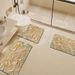 Bathroom Mat Toilet Mat Shower Mat Entrance Rug Absorbent Non-Slip Mat Soft Quick-Dry Machine Washable_maomaolike.com