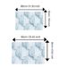 Bathroom Mat Toilet Mat Shower Mat Entrance Rug Absorbent Non-Slip Mat Soft Quick-Dry Machine Washable_maomaolike.com