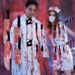 8/12Pcs Halloween Bloody Fake Knife, Garland & Banner. Zombie Vampire Party Decor For Haunted House, Bar, Indoor And Outdoor Yard._maomaolike.com