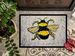 Buzzbee Bumblebee Doormat Front Door Mat Indoor Outdoor Rugs For Entryway, Non Slip Washable Low Pile, 24H X 36W_maomaolike.com