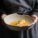 Rustic Vintage Unglazed Ceramic Household Dish Salad Deep Plate High-end Soup Bowl Antique Style Tableware_maomaolike.com