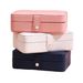 Leather Jewelry Box Organizer Jewelry Display Jewelry Boxes And Packaging Ring Box Suitable For Earrings And Rings_maomaolike.com