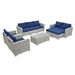 10 Piece PE Rattan Patio Furniture Set, Sectional Sofa Set, Outdoor Patio Furniture Set With Cushions & Tempered Glass Coffee Table_maomaolike.com