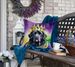 Newfoundland King Of Mardi Gras Throw Pillow Machine Washable, Indoor Outdoor Decorative Pillow For Couch, Bed Or Patio, 18Hx18W_maomaolike.com