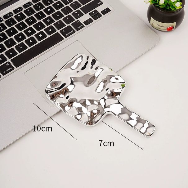 Retro Square LED Light Makeup Mirror, Single Sided ABS Frame Mini Compact Mirror, Portable Handheld Travel Beauty Vanity Mirror For Daily Use
_maomaolike.com