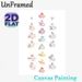 Solfege Hand Signs Painting Poster, Minimalist Line Art Color-Coded Solfege Gestures Poster, Practical Tool For Learning Music Solfege System, Ideal_maomaolike.com