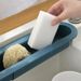 Household Dishcloth Filter Water Drain Basket Rag Pool Storage Kitchen Sink Cleaning Rack_maomaolike.com