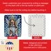 Basset Hound My Angel Porcelain Ornament Christmas Tree Hanging Decorations For Home Christmas Holiday, Rectangle, Gift, Multicolor_maomaolike.com