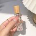 10ml Portable Thick Glass Roller Essential Oil Perfume Refillable Rollerball Vial Travel Roll On Bottles Vials_maomaolike.com