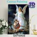 Guardian Angel Themed Painting Poster, Soft-toned Traditional Religious Scene Poster, Peaceful Spiritual Artwork Suitable For Home And Prayer Room_maomaolike.com