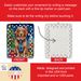 Nova Scotia Duck Tolling Retriever Christmas Reindeer Porcelain Ornament Christmas Tree Hanging Decorations For Home Christmas Holiday, Rectangle, Gift, Multicolor_maomaolike.com