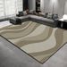 Living Room Rug,Large Rug,Oversized, Gold Leaves Design,Bedroom Rug,Soft And Thick, Machine Washable, Thickened Rug, Bedside Rug,Decorative Indoor Rug_maomaolike.com