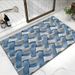 Bathroom Mat Toilet Mat Shower Mat Entrance Rug Absorbent Non-Slip Mat Soft Quick-Dry Machine Washable_maomaolike.com