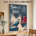 Romeo & Juliet Themed Painting Poster, Whimsical Anthropomorphic Bird Balcony Scene Poster, Literary-themed Decor Suitable For Living Room, Study Or_maomaolike.com