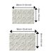 Bathroom Mat Toilet Mat Shower Mat Entrance Rug Absorbent Non-Slip Mat Soft Quick-Dry Machine Washable_maomaolike.com
