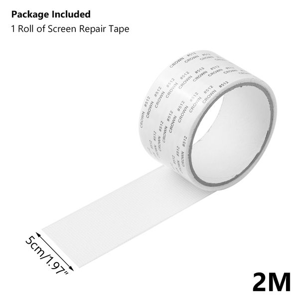 5*200CM Adhesive Door Window Net Anti-insect Hole Patch Stickers Mesh Accessories Mosquito Wires Patch Screen Tape Repair Broken_maomaolike.com