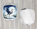 Blue Heron Under The Moonlight Compact Mirror Decorative Travel Makeup Mirror For Women Girls Gifts Pocket Makeup Mirror Folding Handheld_maomaolike.com
