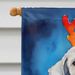 Bedlington Terrier Christmas Reindeer House Flag Large Porch Sleeve Pole Decorative Outside Yard Banner Artwork Wall Hanging, Polyester, House Size, Multicolor_maomaolike.com