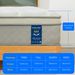 12 Inch King/Queen/ Full/ Twin/ Size Mattress, Hybrid Mattress For Comfy Sleep, Individually Wrapped Pocket Coils Innerspring Mattress For Motion Isolation, Medium Firm,Euro Top Cooling Technology_maomaolike.com