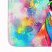 Boston Terrier Hippie Dawg Memory Foam Kitchen Mat Machine Washable Anti-Fatigue Mat Cushion Comfort Bath Mat Or Kitchen Rug_maomaolike.com