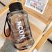 850/1100/1300ml Clear Bottle Portable Leakproof Large Capacity Travel Kettle Lightweight Water Jugs_maomaolike.com