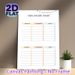 Chore Chart Painting Poster, Pastel-toned Minimalist Daily Schedule Poster, Practical Design To Organize Daily Tasks Ideal For Home Spaces_maomaolike.com