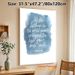Inspirational Quote Painting Poster, Soft Blue Watercolor Style Poster, Uplifting Handwritten Motivational Quote, Brings Positive Ambiance, Suitable_maomaolike.com