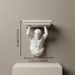 Mini Muscle Man Figurine Statue, Multi Color Decorative Ornament For Dollhouse Wall And Indoor Household Decoration
_maomaolike.com