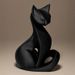Elegant Cat Ornament, Timeless And High-End With A Sense Of Style_maomaolike.com