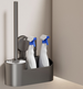 Suction Cup Set Super Useful With Base Bathroom Toilet Cleaning Brush Holder_maomaolike.com