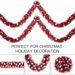 Christmas Decorative Frilly Strips, Snowflake And Six-pointed Star Shaped Home Decorations, Thickened And Dense Frilly Strips_maomaolike.com