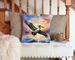 Pelican Fyling At Sunrise Throw Pillow Machine Washable, Indoor Outdoor Decorative Pillow For Couch, Bed Or Patio, 14Hx14W_maomaolike.com