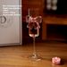 Crystal Champagne Glass Sparkling Wine Tall Glass Red Wine Glass Female High Beauty Wine Glass Pair Cocktail Glass_maomaolike.com
