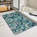 Bathroom Mat Toilet Mat Shower Mat Entrance Rug Absorbent Non-Slip Mat Soft Quick-Dry Machine Washable_maomaolike.com