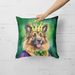 Belgian Tervuren King Of Mardi Gras Throw Pillow Machine Washable, Indoor Outdoor Decorative Pillow For Couch, Bed Or Patio, 18Hx18W_maomaolike.com
