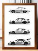 Contemporary Minimalist Sports Car Decorative Art Sports Car Historical Compendium Sports Car Aesthetic Of Contrast Sports Car Brand Culture_maomaolike.com