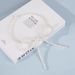 Creative New Simple Pearl Bow Curtain Tie No-Drill Magnetic Buckle Light Luxury_maomaolike.com