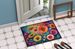 Gerbera Daisies In Color Doormat Front Door Mat Indoor Outdoor Rugs For Entryway, Non Slip Washable Low Pile, 24H X 36W_maomaolike.com