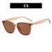 Shape sunglasses, trendy Korean version, retro sunglasses, 2024 new spicy girl sunglasses_maomaolike.com