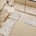 Bathroom Mat Toilet Mat Shower Mat Entrance Rug Absorbent Non-Slip Mat Soft Quick-Dry Machine Washable_maomaolike.com