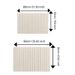 Bathroom Mat Toilet Mat Shower Mat Entrance Rug Absorbent Non-Slip Mat Soft Quick-Dry Machine Washable_maomaolike.com