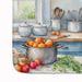 Bedlington Terrier The Chef Memory Foam Kitchen Mat Machine Washable Anti-Fatigue Mat Cushion Comfort Bath Mat Or Kitchen Rug_maomaolike.com