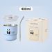 304 Stainless Steel Coffee Cup Cartoon Ins Style Mug, Student Portable Straw Water Cup, High-value Milk Tea Cup_maomaolike.com